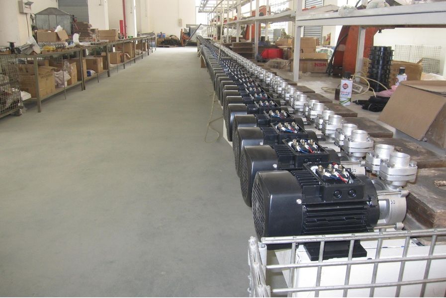 Fuan Zhongzhi Pump Co., Ltd. производственная линия производителя