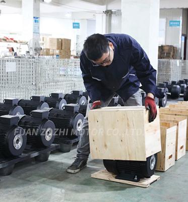 Однофазный индукционный двигатель 5,5 л.с. 4 кВт 220 В 1500 об/мин для промышленного воздушного компрессора, режим работы 1 год 8