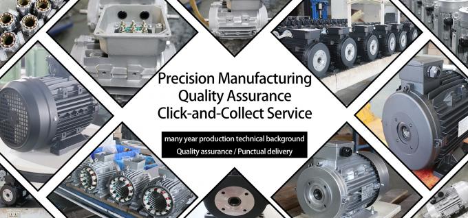 Прочные асинхронные электродвигатели IE3 15 л.с. 11 кВт с полым валом 24 мм, 1000 об/мин, трехфазные, частота 50 Гц, 380 В переменного тока, алюминиевые, 60 Гц 10