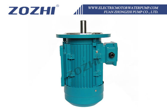 High Efficiency IE2 7.5kW Three-Phase AC Motor with Aluminum Housing and Flange Mount for Industrial Applications