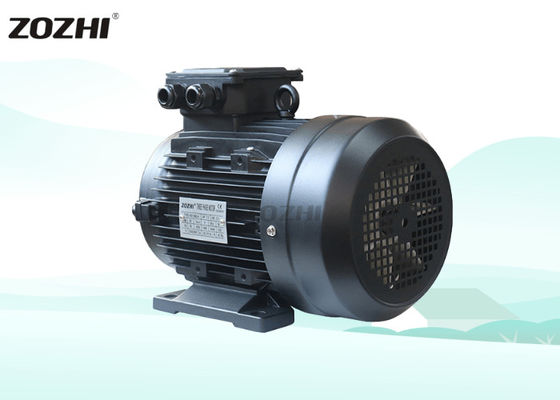 ZOZHI 5.5KW High Efficiency Waterproof Three-Phase Asynchronous Hollow Shaft Flange Mounting Motor