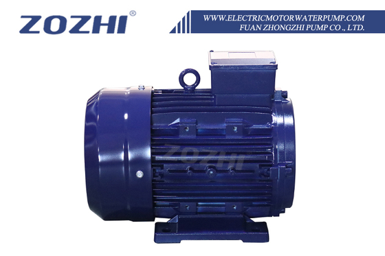 IE2 15HP 11KW AC Электрические индукционные моторы с 24 мм полых вала 1000 вращений в минуту Трехфазные 50 Гц частота 380V 415V AC Алюминий 60 Гц