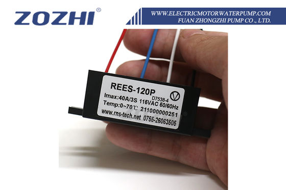 Электронный центробежный выключатель 115 В 40 А/3 с для работы двигателя, аксессуар для работы при температуре 0-70℃